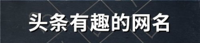 有趣的网名,解锁个性网络标识新境界