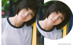 学生头写真,学生头写真下的青春风采