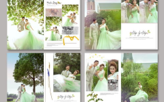 婚礼写真册,婚礼写真册中的浪漫回忆