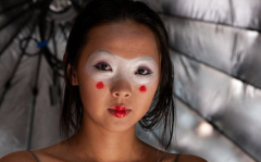 模特人体摄影,模特之美与力量展现